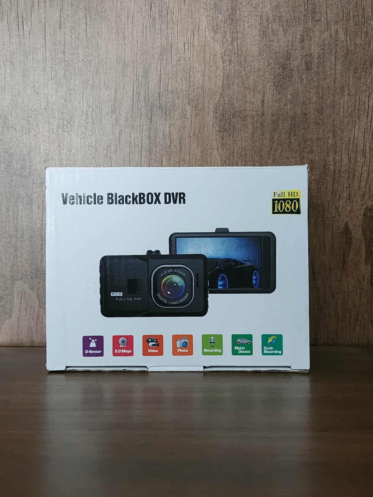 Full HD 1080 Dash Cam w/ Night Vision & 170°wide angle view