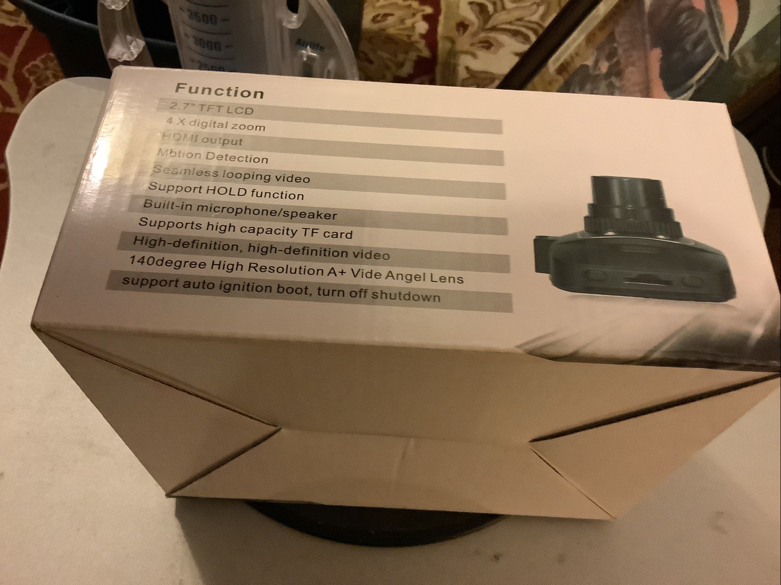 Advanced Portable Car Dash Camcorder GS8000L HD