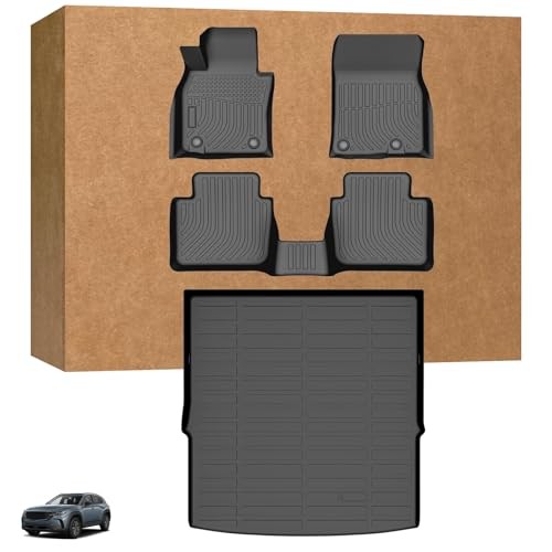 Floor Mats for Mazda CX-50 2023-2025, ONLY for Gas, CX50 Floor Mats, TPE Non