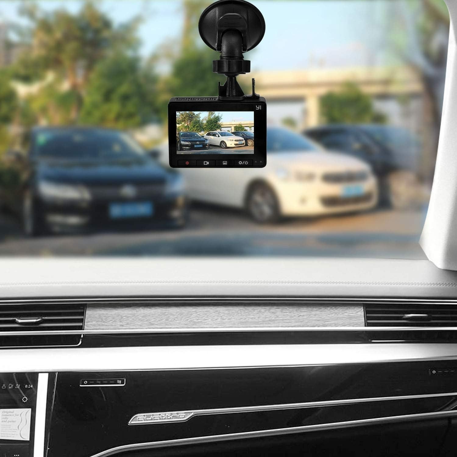 Sturdy Dash Cam Suction Mount with 15+ Adapters for Universal Compatibility