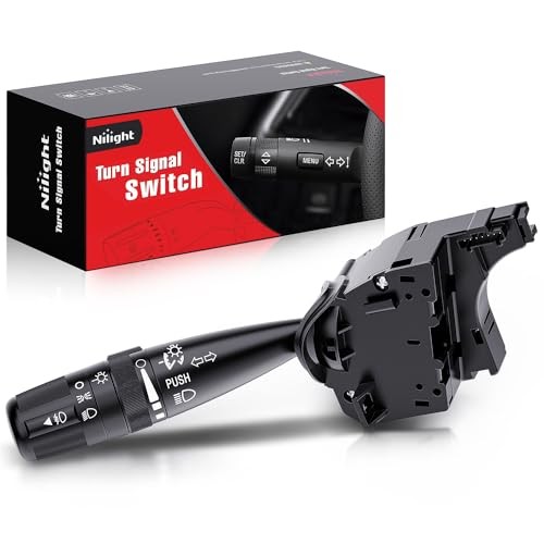 Turn Signal Switch Compatible with 2007-2018 2007-2017 Jeep Dodge &Chrysler