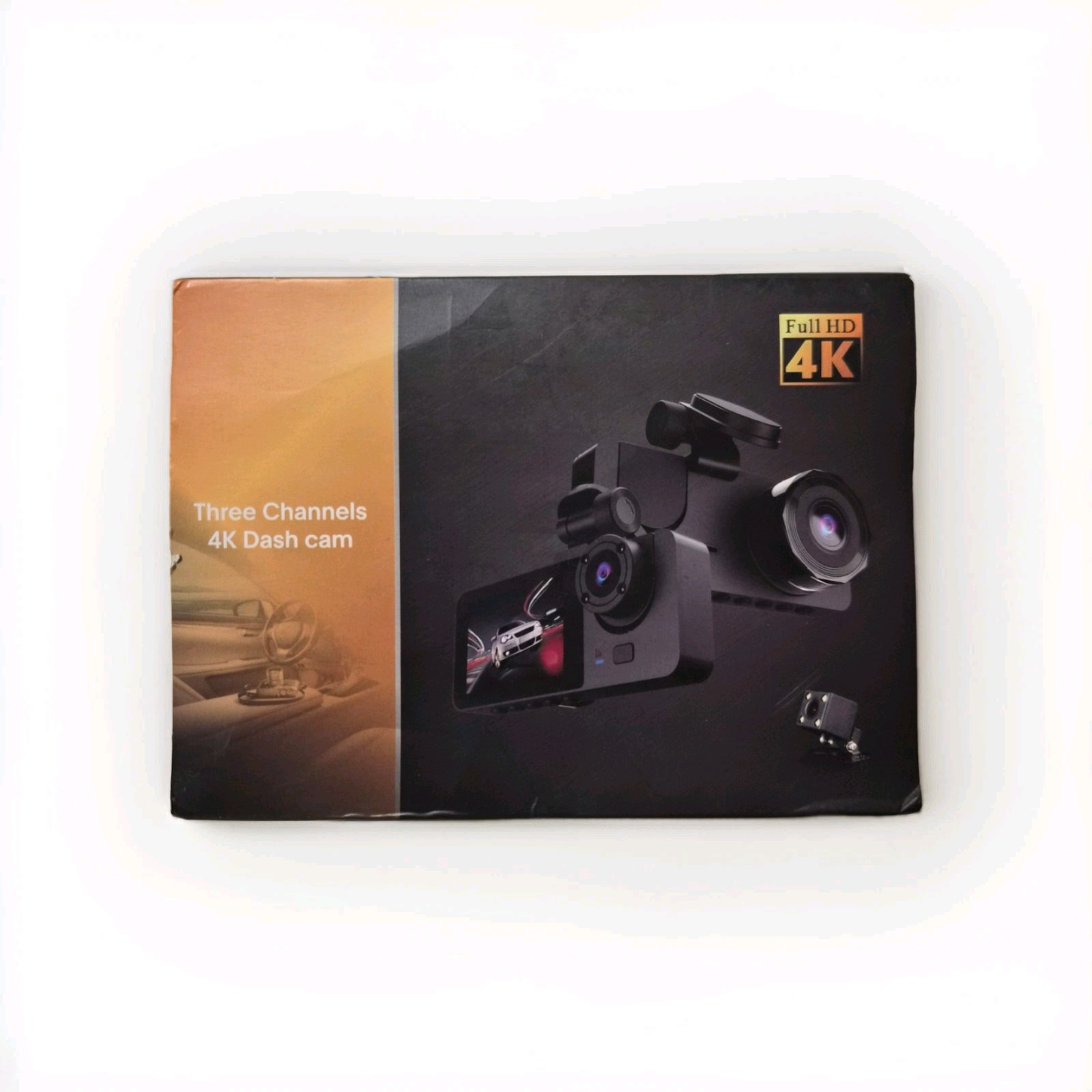 Three Channels 4k Dash Cam