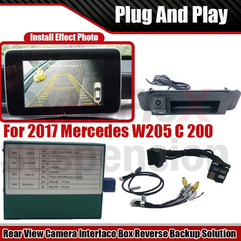 Rear View Camera Interface For 2017 Mercedes W205 C 200 Reverse Backup Solution