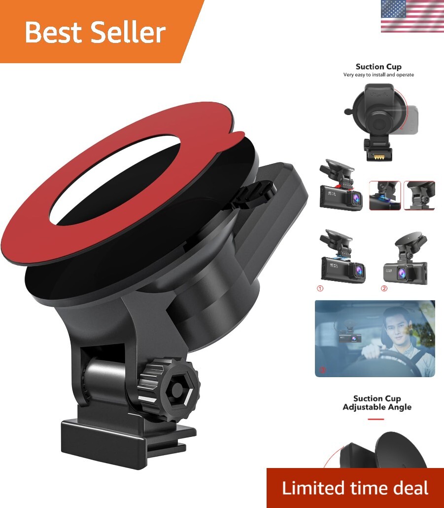 Suction Mount for F7N Dash Cam – Effortless Installation & Secure Fit