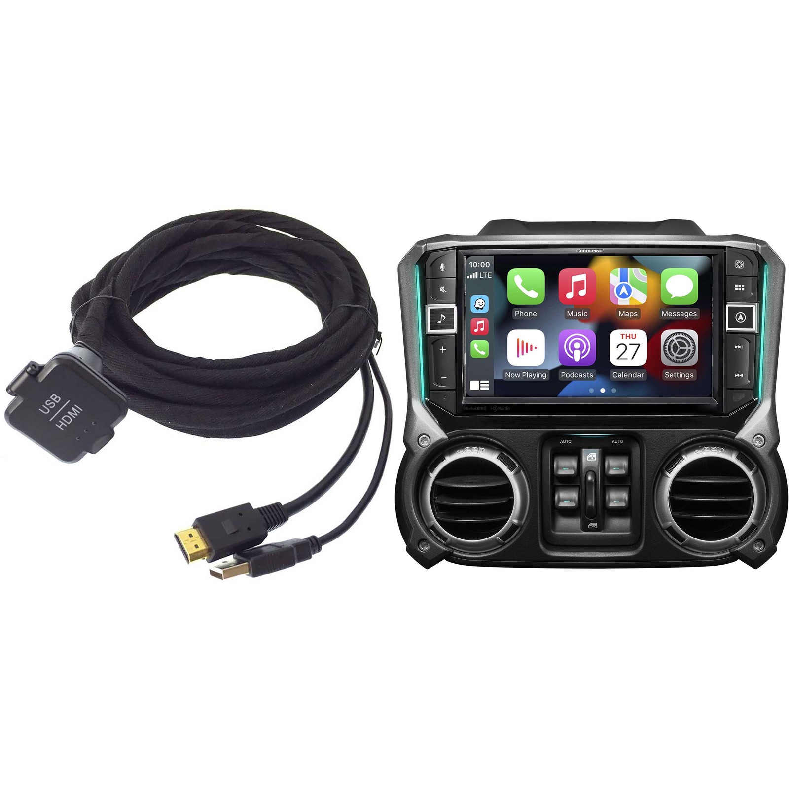 Alpine I509-WRA-JK, KCU-315UH USB / HDMI Extension Cable