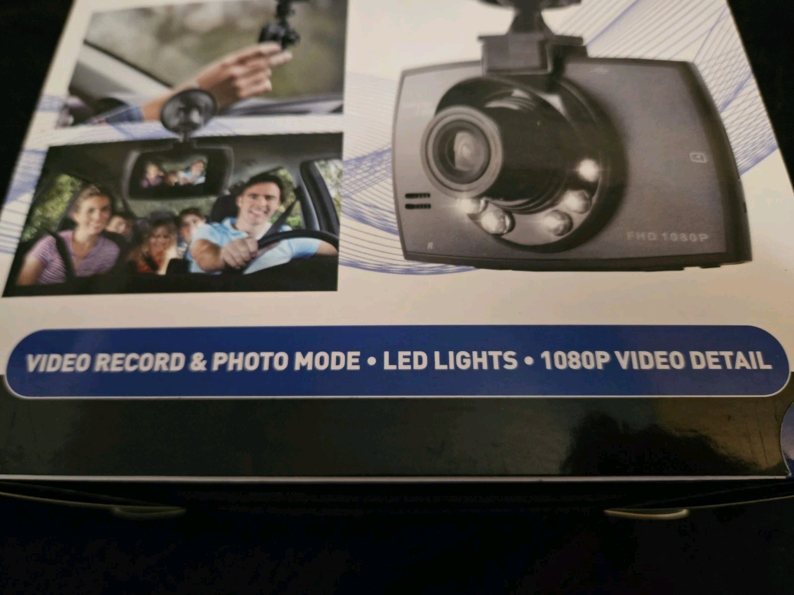NEW – Amerisound Slimline Dash Cam/Camera Audio & Video Recorder INV00372