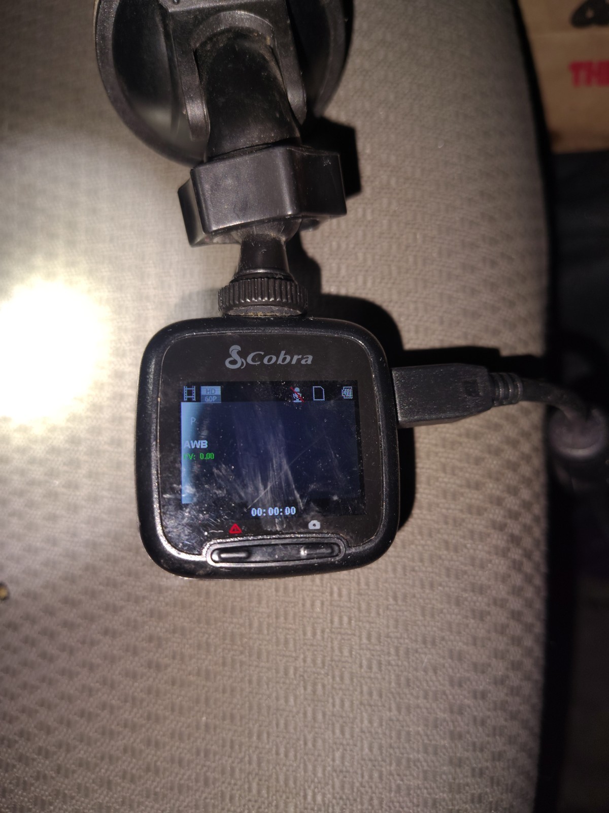 Cobra Vehicle Camera Dash Cam 1080P HD