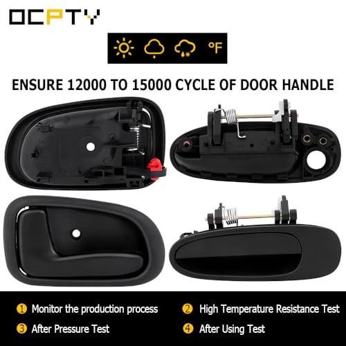 Door Handles Exterior Interior Front Rear Driver Passenger Side Replacement