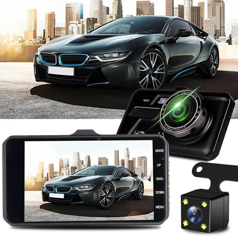 Car DVR Camera Full HD 1080P Auto Video , Speed Wide Angle Dashcam G-sensor