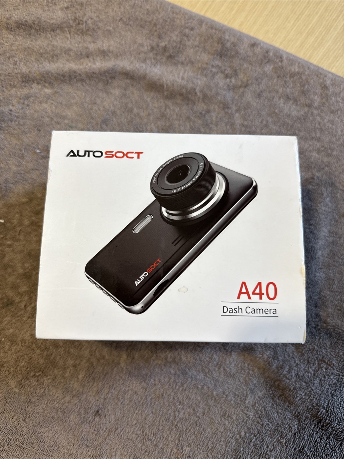 Auto Soct A40 Front and Rear Dash Camera Night Vision Loop Recording