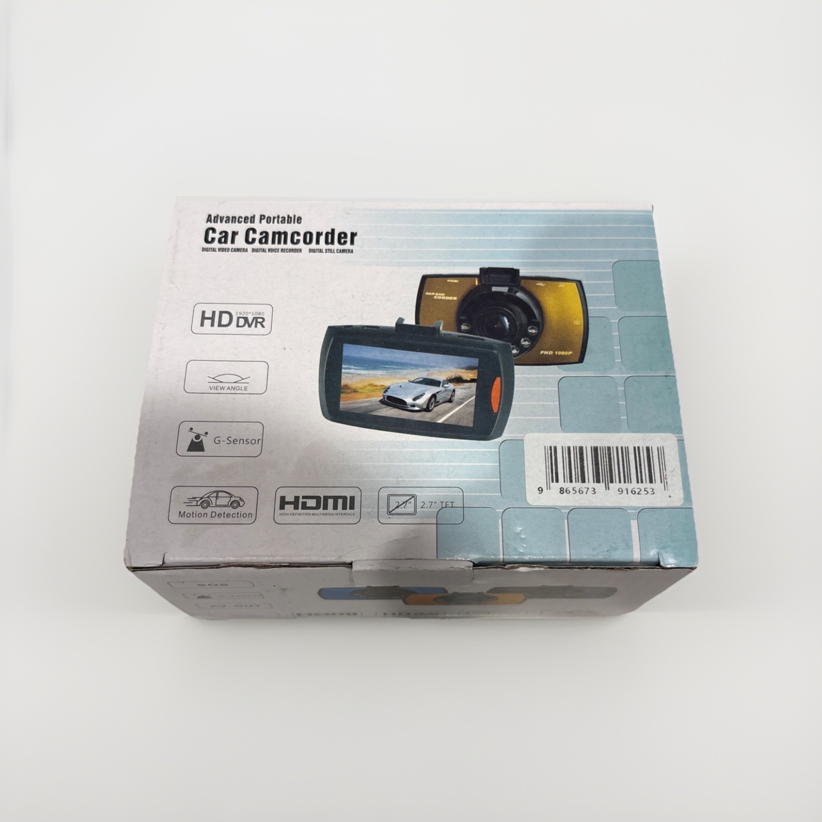 Advanced Portable Camcorder 1080P Car Camera DVR Recorder Dash Cam/Motion Detect