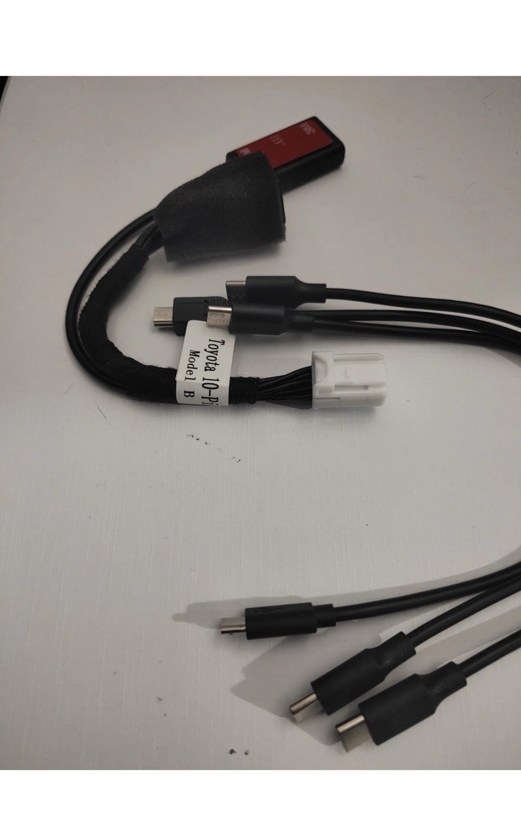 Dashcam Power Adapter 10 Pin (Model B) Fit for Toyota Lexus w/USB Cables MANGOAL