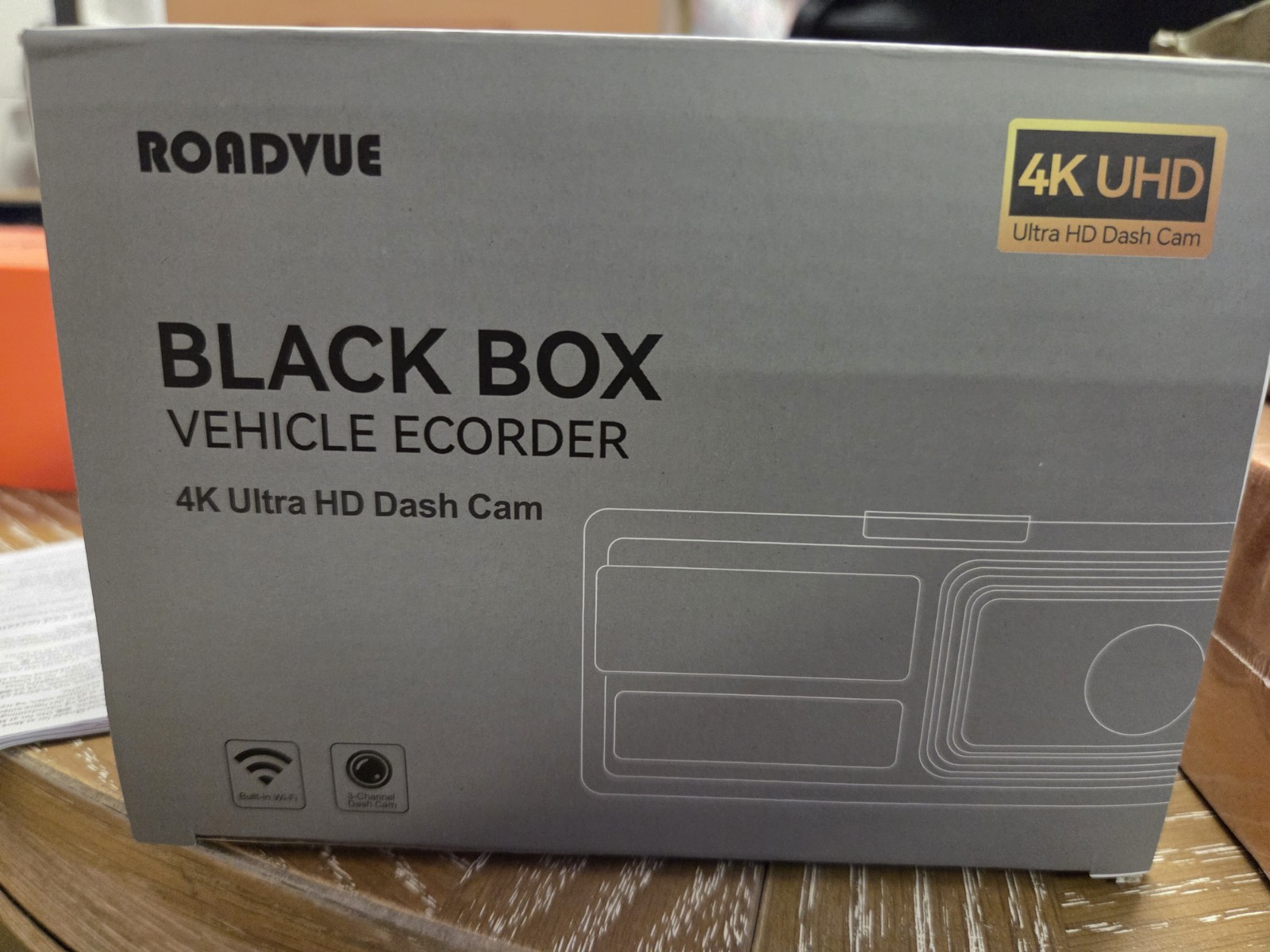 Black Box Vehicle Ecorder 4k Ultra HD Dash Cam