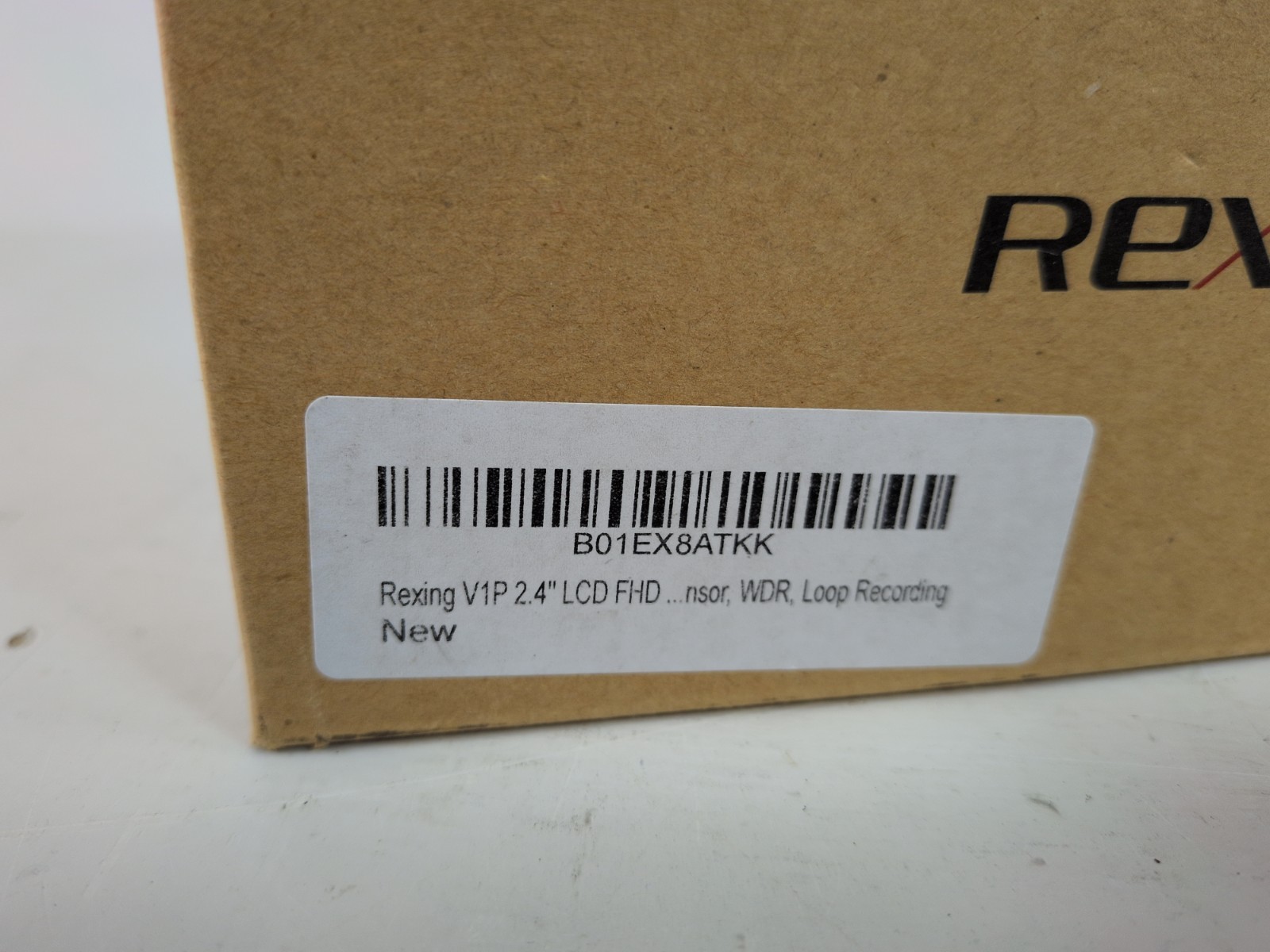 Rexing V1P Dash Cam Recording 4K 1080p 5GHz Black New In Box