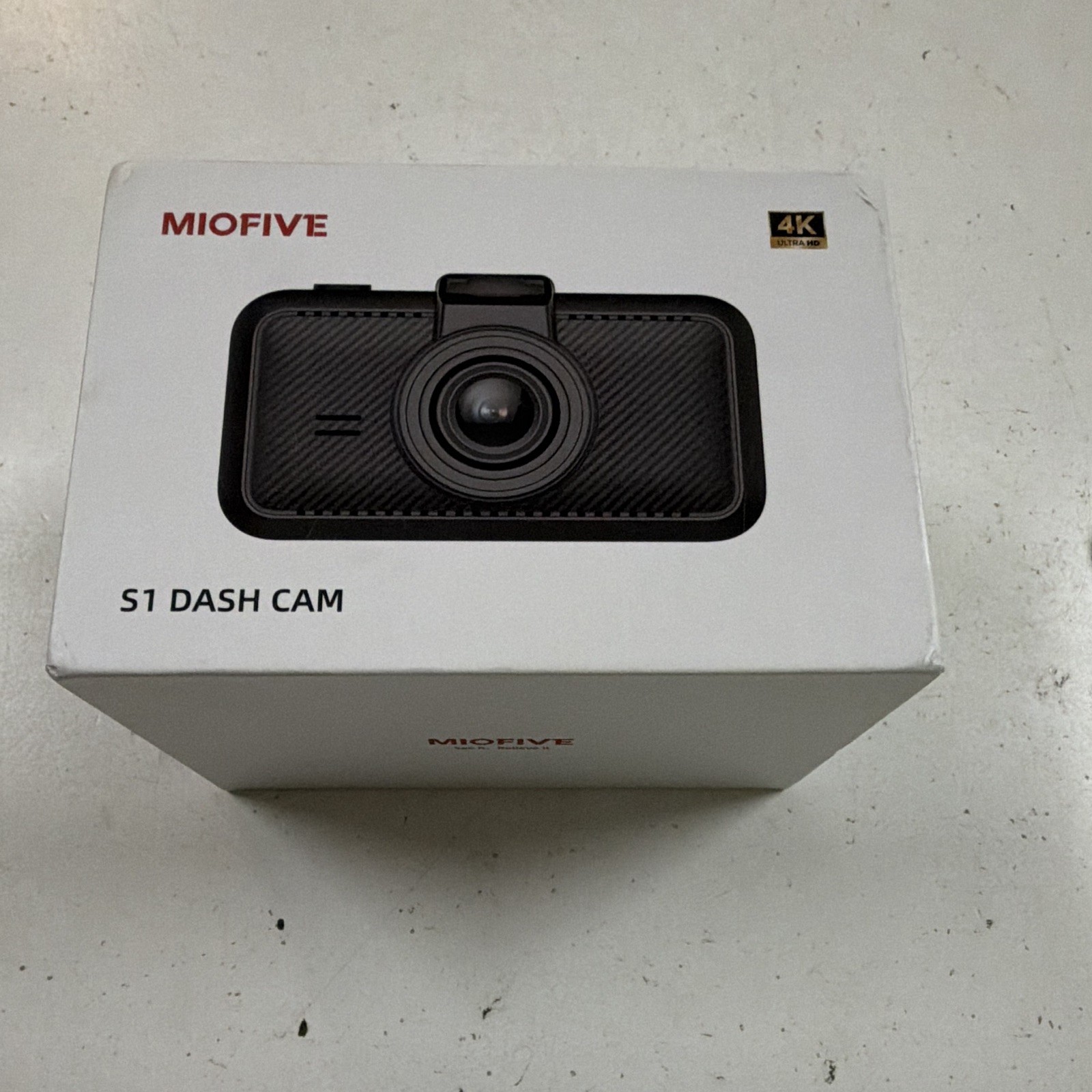 Miofive Car Camera 4K Resolution, WiFi, Bluetooth,GPS Dash Cam,3-Inch IPS Screen