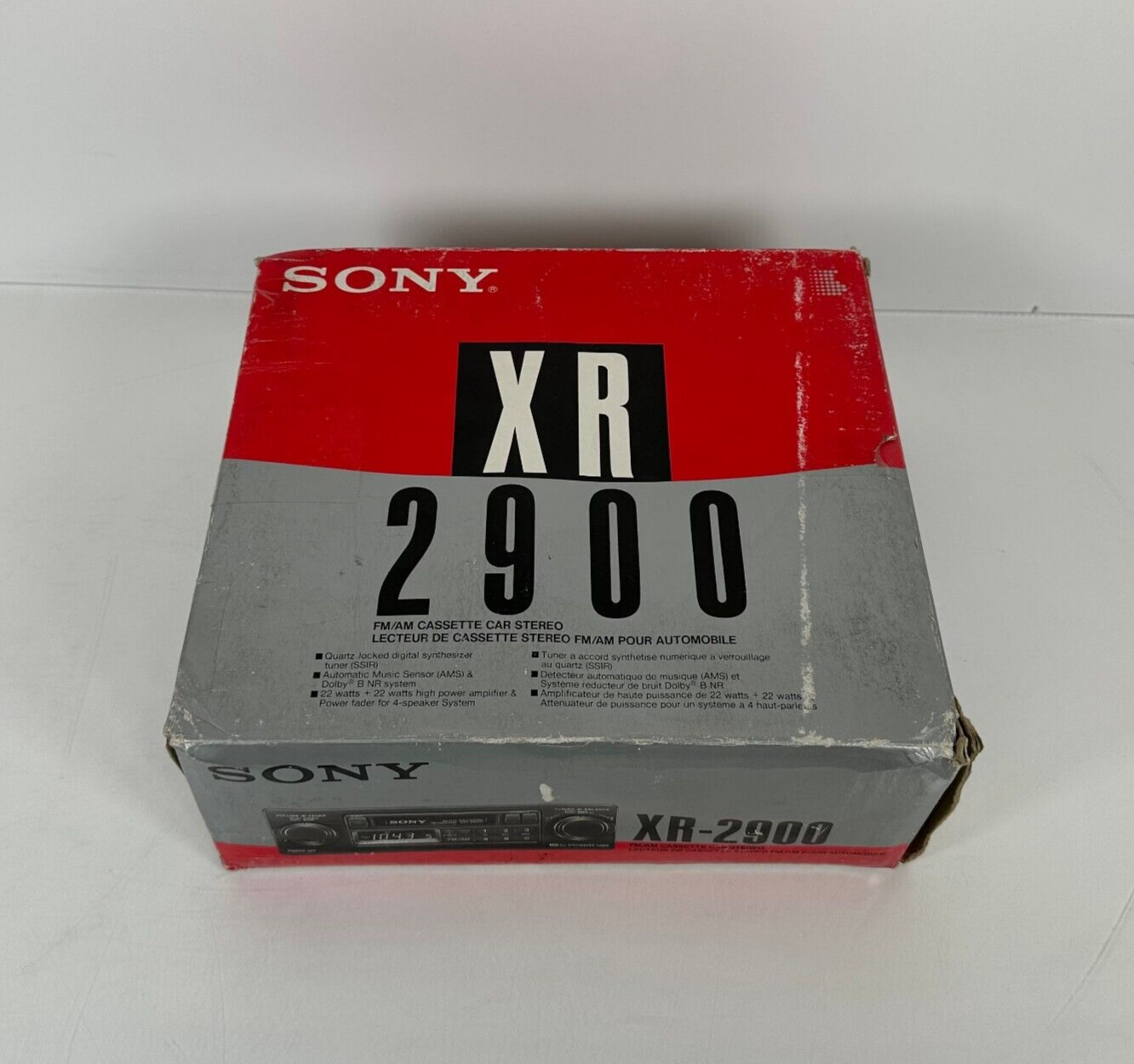 (NEW) Sony XR-2900 Cassette Car Stereo Brand New in Original Box