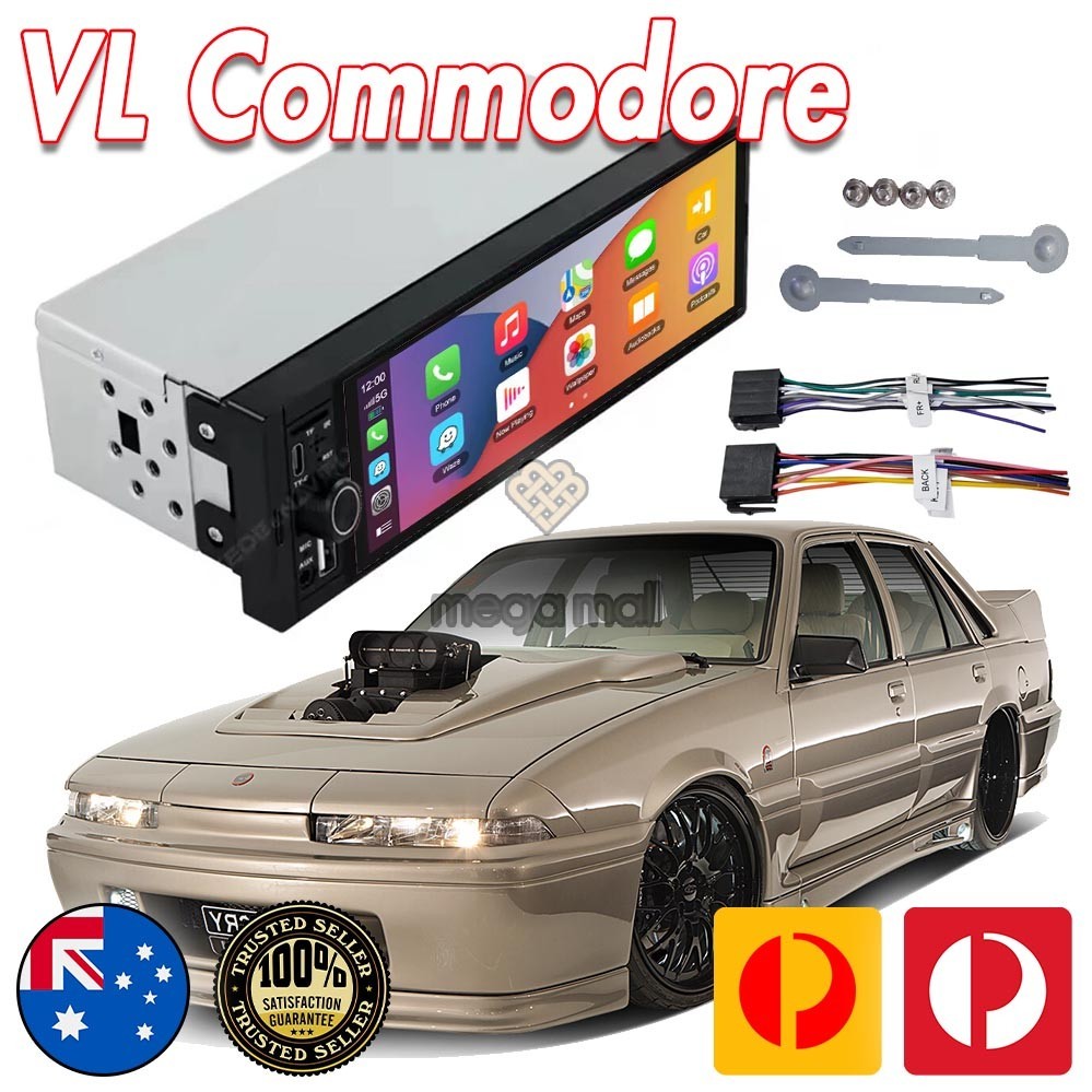 For Holden Commodore VL Turbo Walkinshaw Wireless Android Auto CarPlay Radio GPS