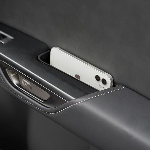 4PCS Car Door Organizer Tray for After 22 Lexus NX Door Organizer 4Pack-Black