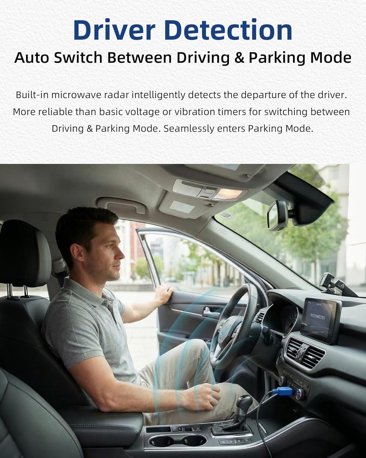 USB-C Dash Cam Hardwire Kit – OBD Power Cable with 24/7 Parking Mode, Low Voltag