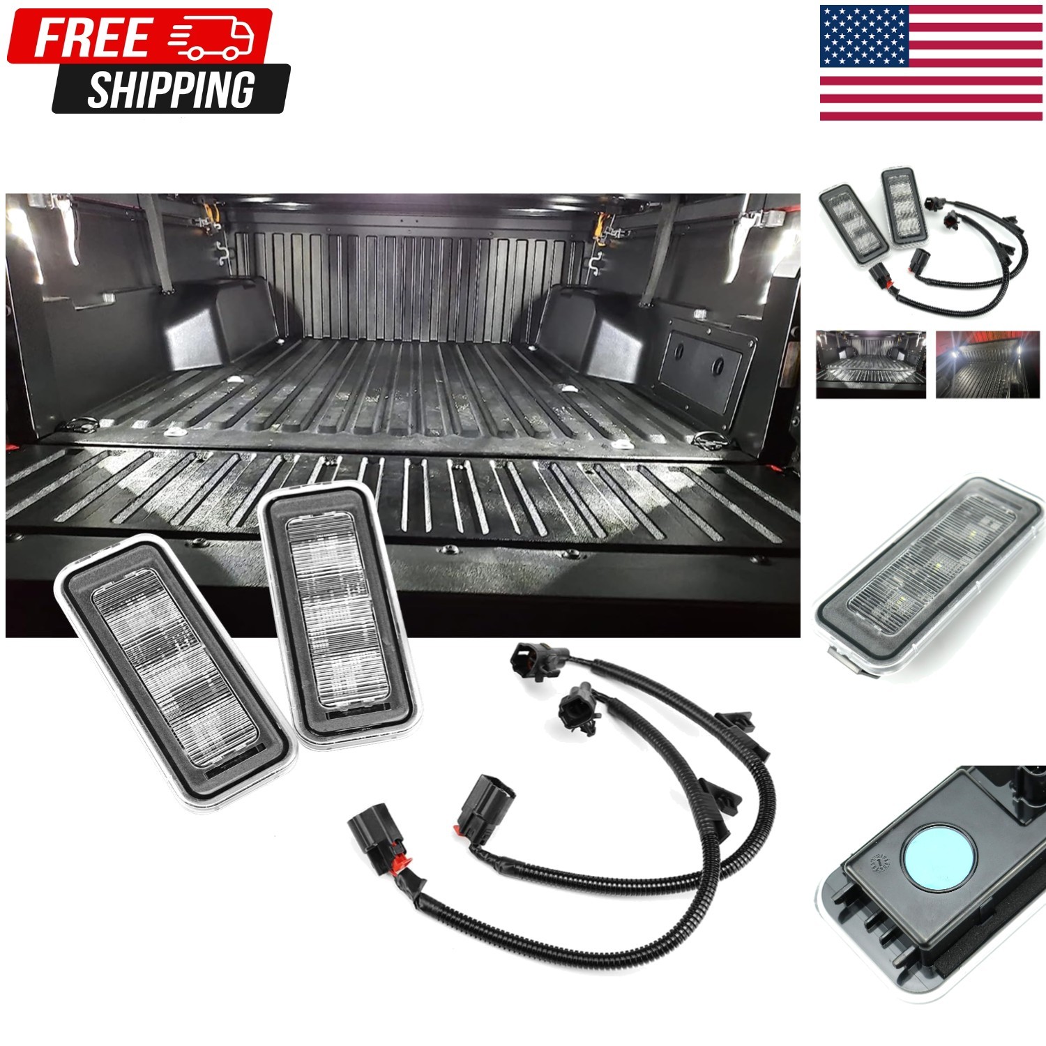 Luces De Plataforma De Camioneta Para Toyota Tacoma 2020-2024, Kit DeIluminación
