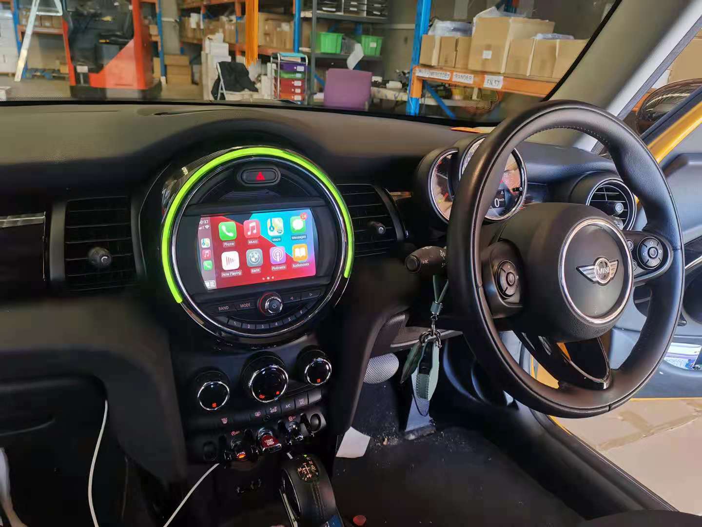 WIRELESS CARPLAY ANDROID AUTO MIRROR LINK FOR MINI COOPER NBT/EVO ID4 2013-2015