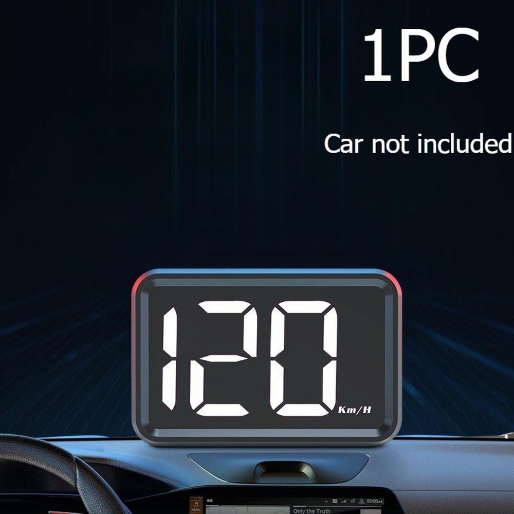 Universal Car HUD Display with GPS Accurate Speed Data – USB Powered GPS Car
