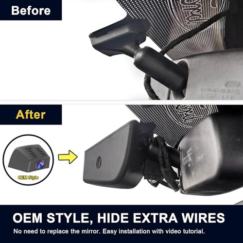 4K Dash Cam for Ford F150 2013-2017, F250 F350 F450 2015 Model B Front only