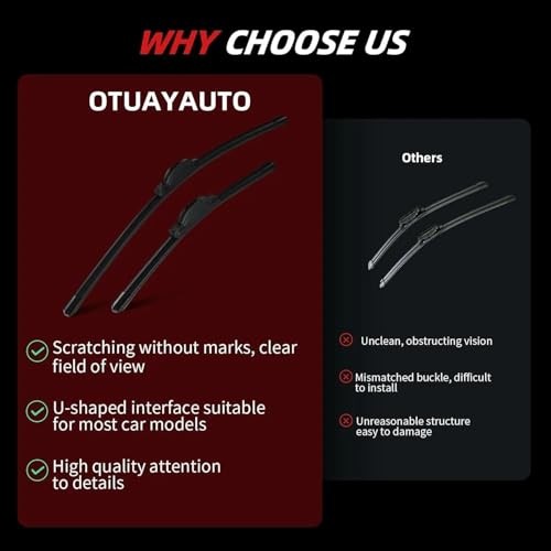 Windshield Wiper Blades Replacement for 2022 2023 2024 2025 Chevy Equinox All