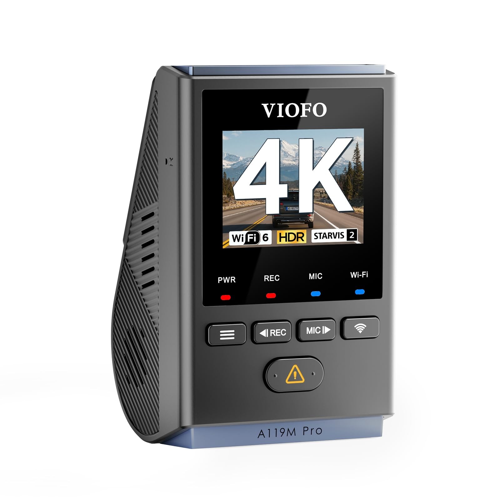 Viofo A119M Pro Dash Cam Front 1 Channel 4K HDR Mini Sony Starvis 2 GPS Camera