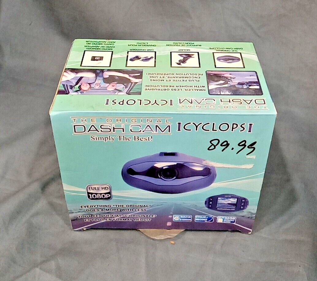 The Original Dash Cam Cyclops Full HD 1080P Simply The Best!