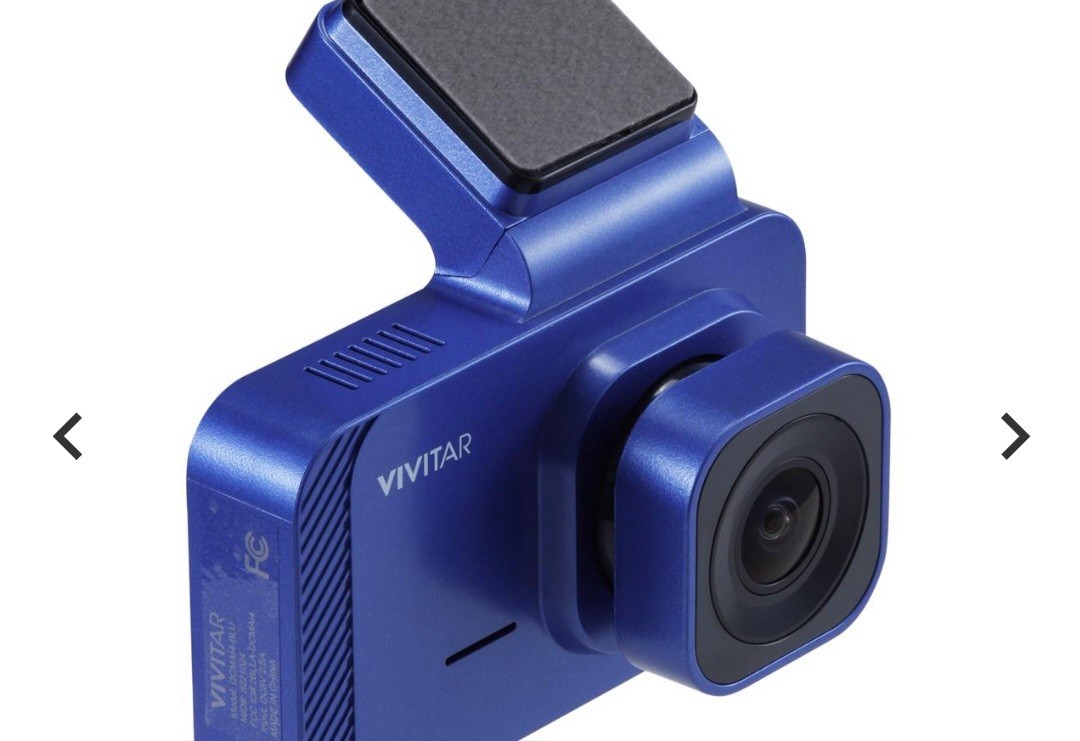 Vivitar AI Drive Cam 4K HD Two-way Dash Cam Blue Built in WiFI & GPS