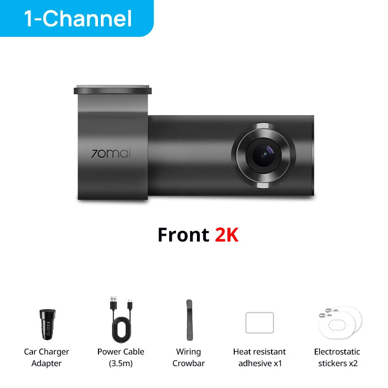 70mai Dash Cam M310 Plus 2K 1440P Super Night M310 Plus 2K n UP03 No TF Card