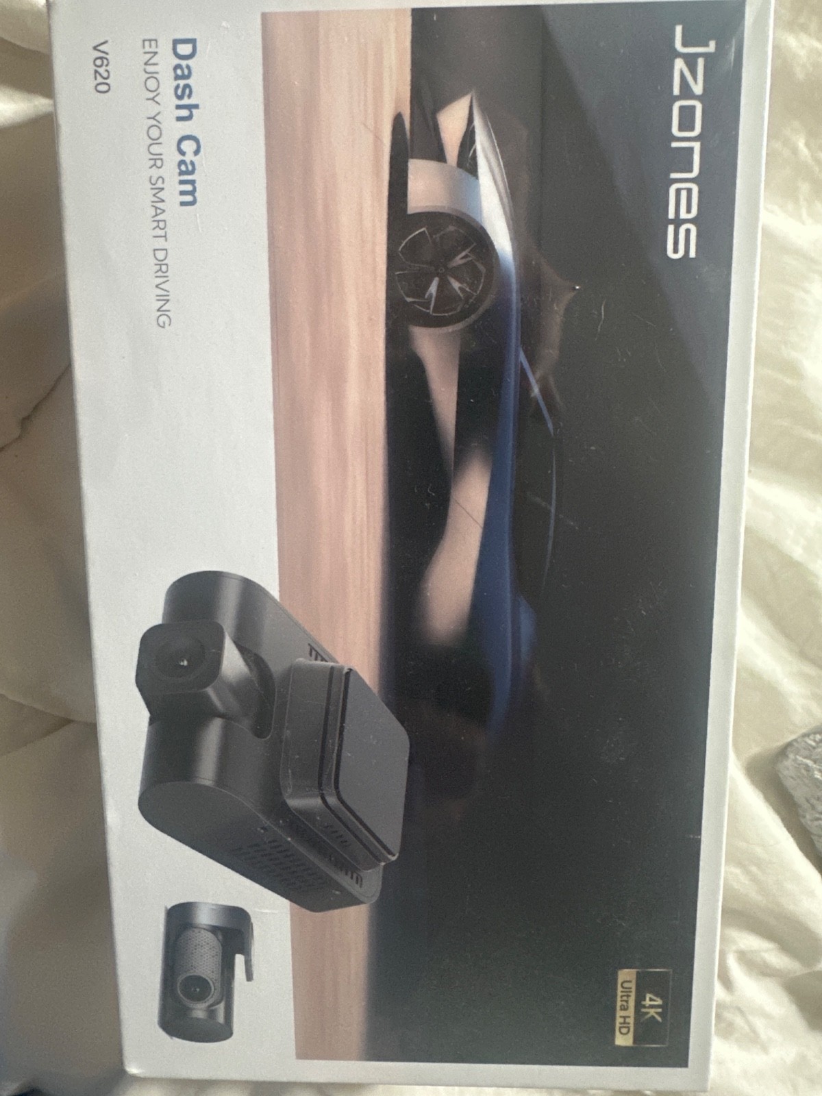 Jzones V620 Dash Cam 4K Ultra HD Smart Driving Car Camera Black New