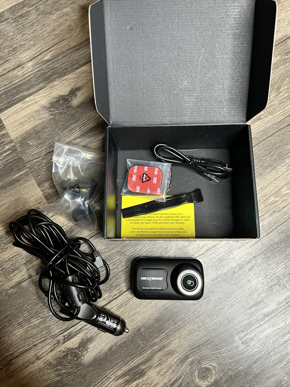 Nextbase 322GW Dash Cam Full 1080p HD Recording, WiFi, GPS, Bluetooth NEW