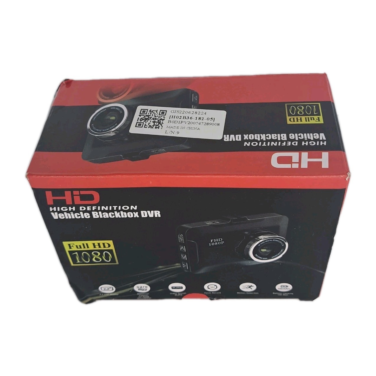 Vehicle Blackbox DVR Dash Cam Full HD 1080P Car Camera Recorder Open Box New