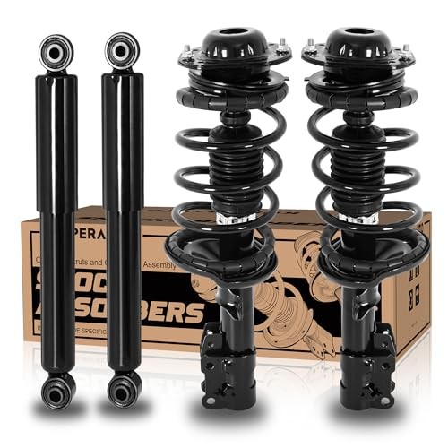 KUIPERAUTO 172179L 172179R 349043 Front 4x Front+Rear Struts 07-09 Pontiac G5
