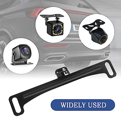 Universal Back Up Camera License Plate Mount,Dash Cam 7.68×1.38×0.73 inch