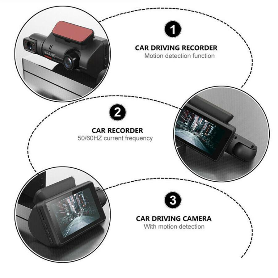 110° DVR Hidden Car Camera Video Recorder Dash Cam Night Vision Cycle Recording