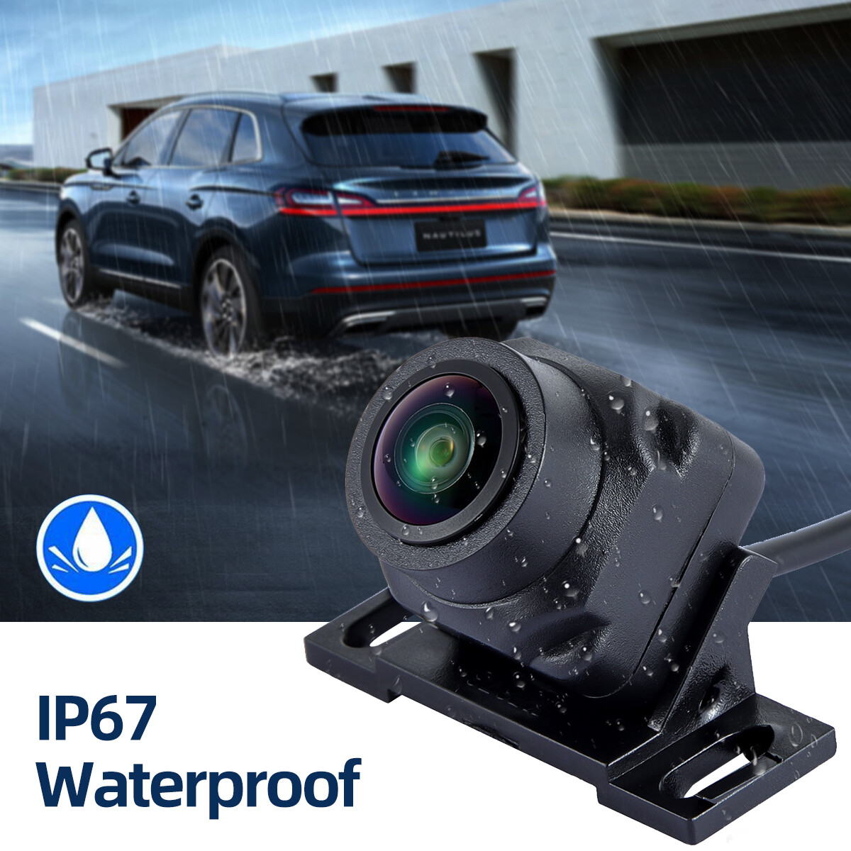Waterproof 1080P Car Auto Rear View Reverse Backup Parking Camera Night Vision