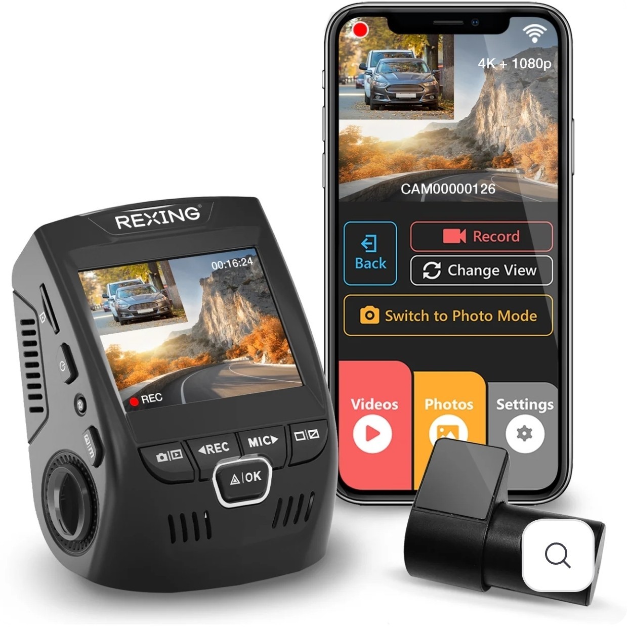 Rexing V1P 2.4 inch Dash Camera