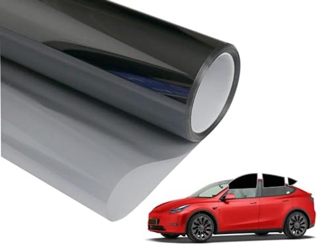 AUTOTEK 2Ply Premium Car Window Tinting Film 20”in x 25’ft 20in×25ft Vlt:05%