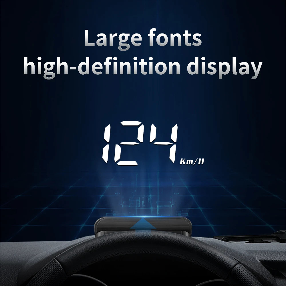 M3 Auto OBD2 GPS Head-Up Display Auto Electronics HUD Projector Digital Speedome