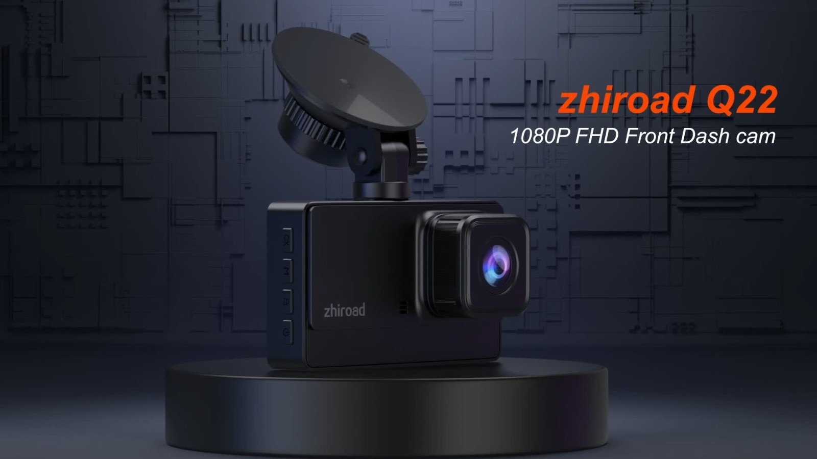 1080P FHD Dash Cam for Cars, 176° Wide Angle, Night Vision, G-Sensor, 32GB SD Ca