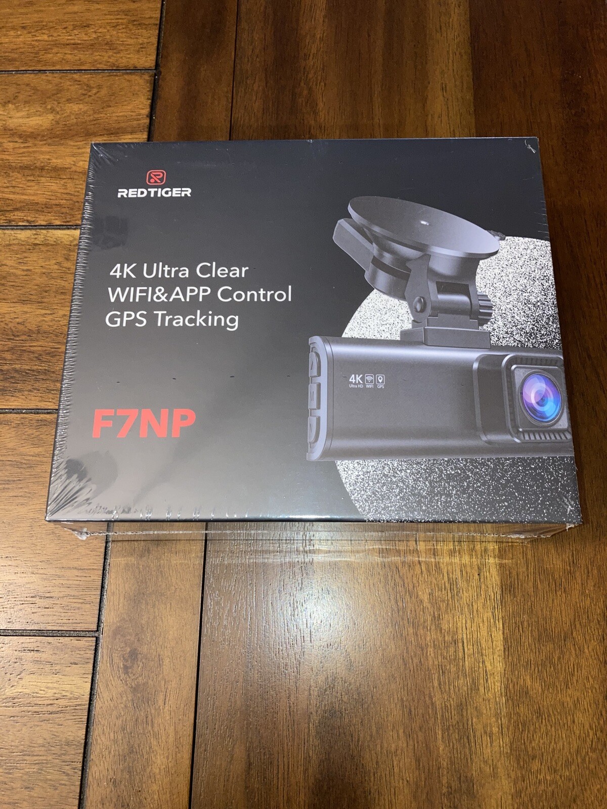 REDTIGER F7NP Dash Camera 4K Front and Rear Dash Cam Built-In WiFi & GPS