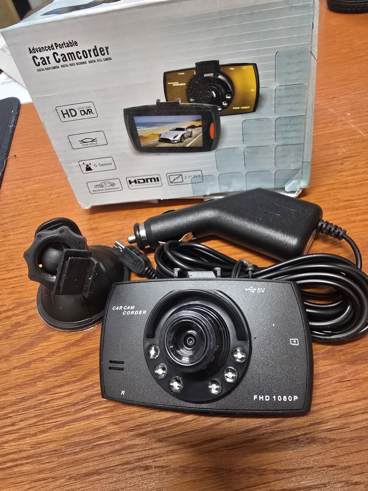 2.7” Full HD 1080P Dash Cam Car DVR Front Camera Night Vision G-sensor Black
