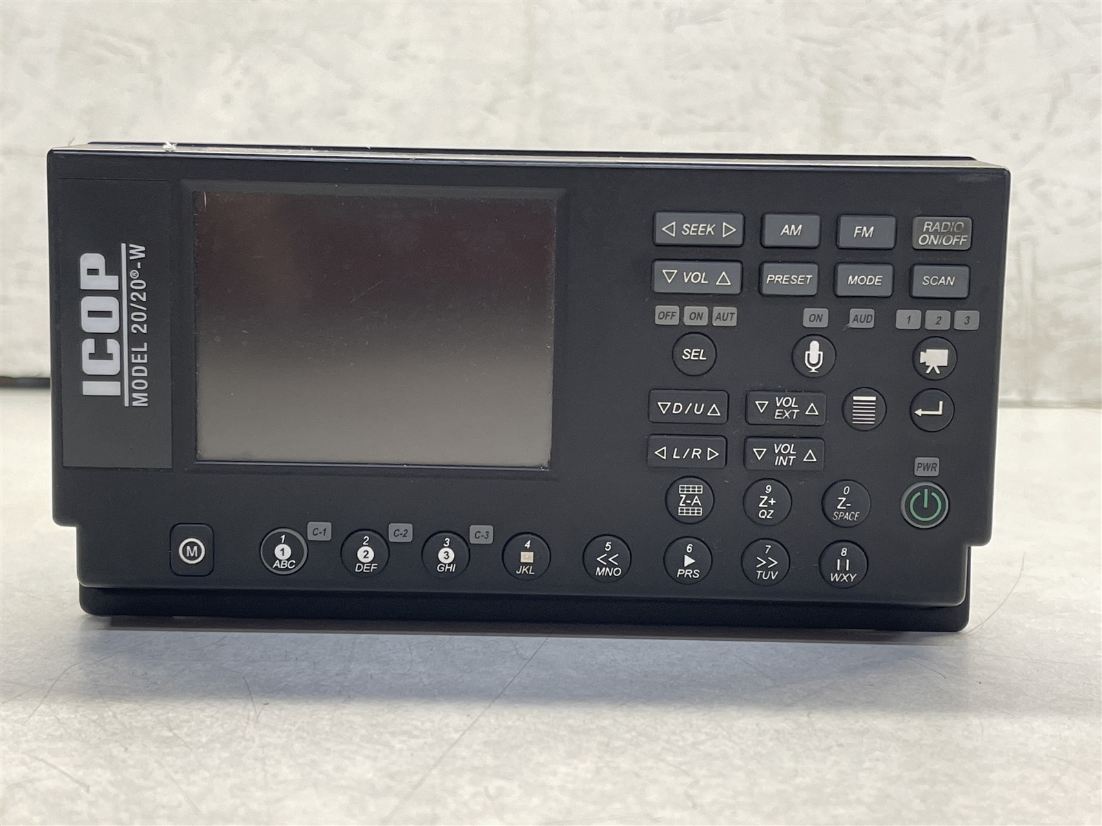 ICOP RADIO 20/20 IN-VEHICLE MONITOR AS-IS/FOR PARTS
