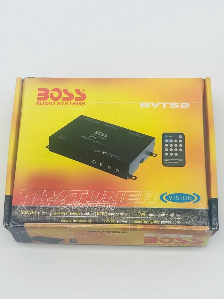 Boss Audio Systems BVT52 TV Tuner System With Remote Vintage..…27