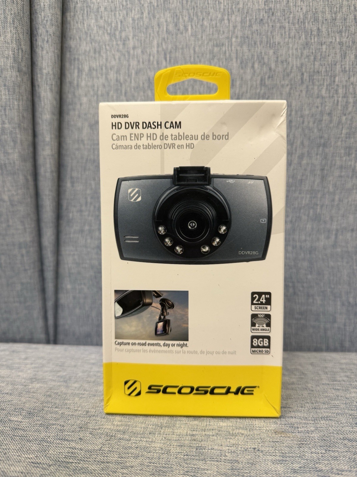 Scosche “HD DVR DASH CAM” (DDVR28G)
