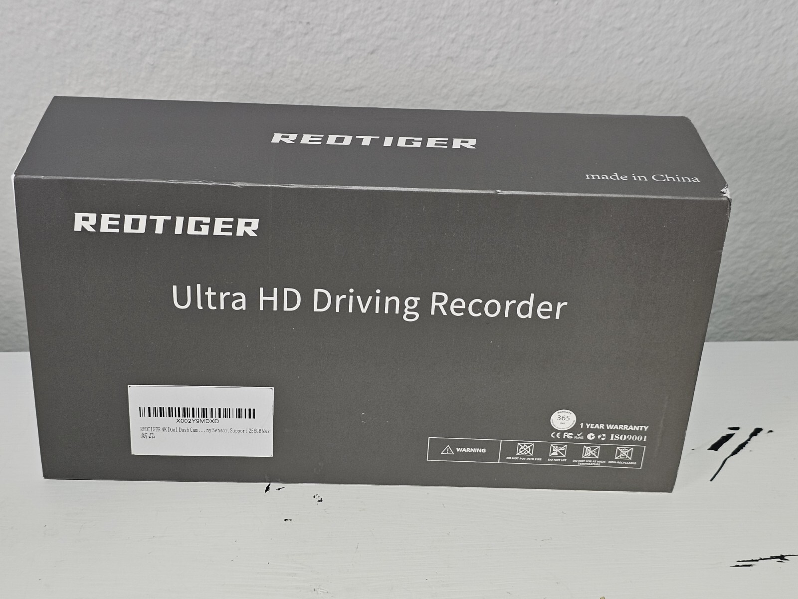 REDTIGER 4K ULTRA CLEAR WIFI & APP CONTROL GPS TRACKING NEW