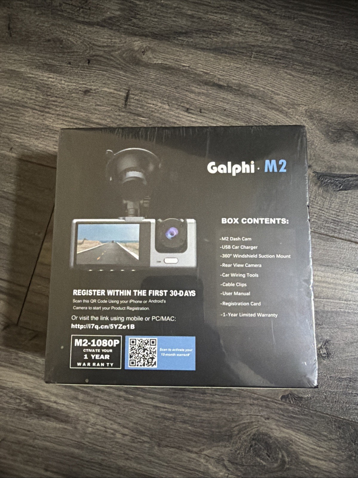 Galphi M2 dashcam Three Channel Dash Cam